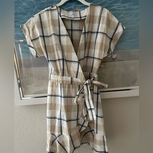 Summer plaid dress!